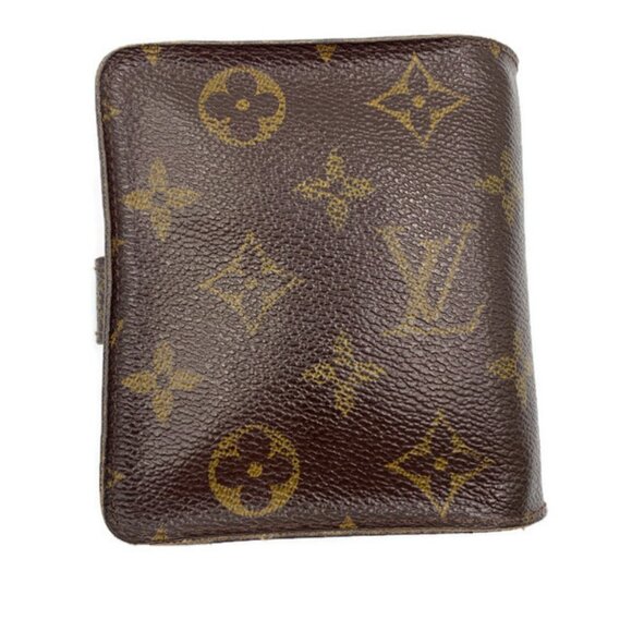 Authentic LOUIS VUITTON Monogram Compact Wallet - Picture 2 of 16